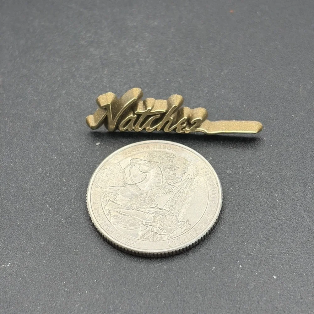 State Of Mississippi‎ Natchez USA Plastic Lapel Hat Pin